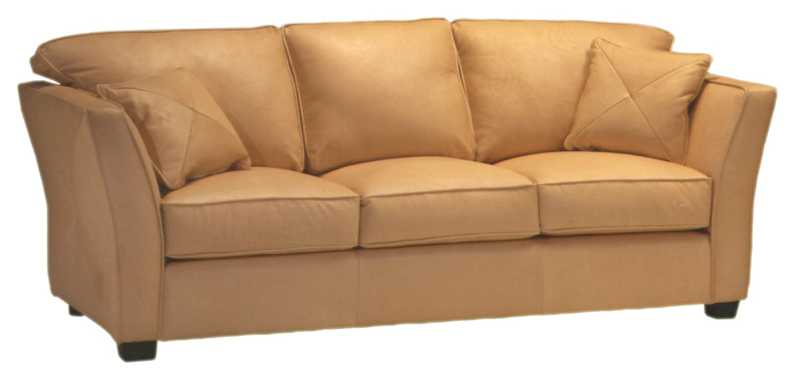 manhattan style leather sofa